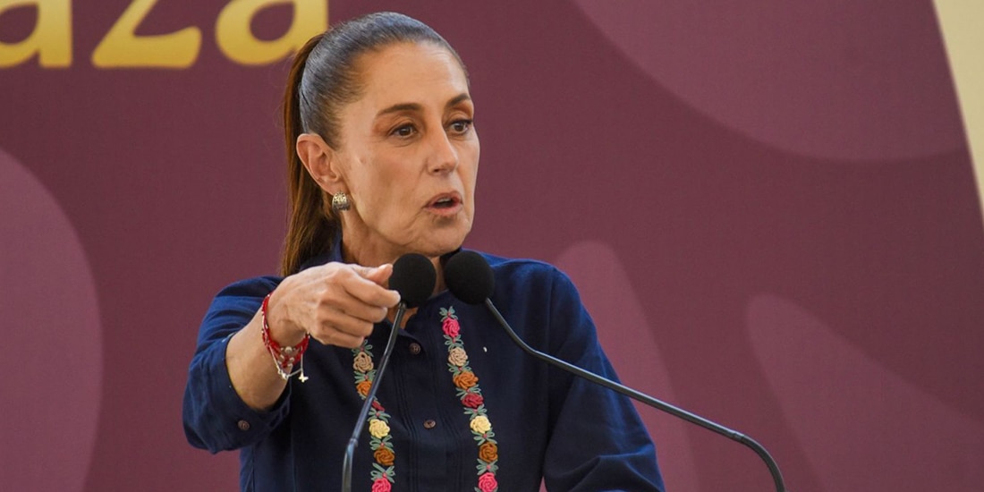 LA PRESIDENTA de México, Claudia Sheinbaum Pardo