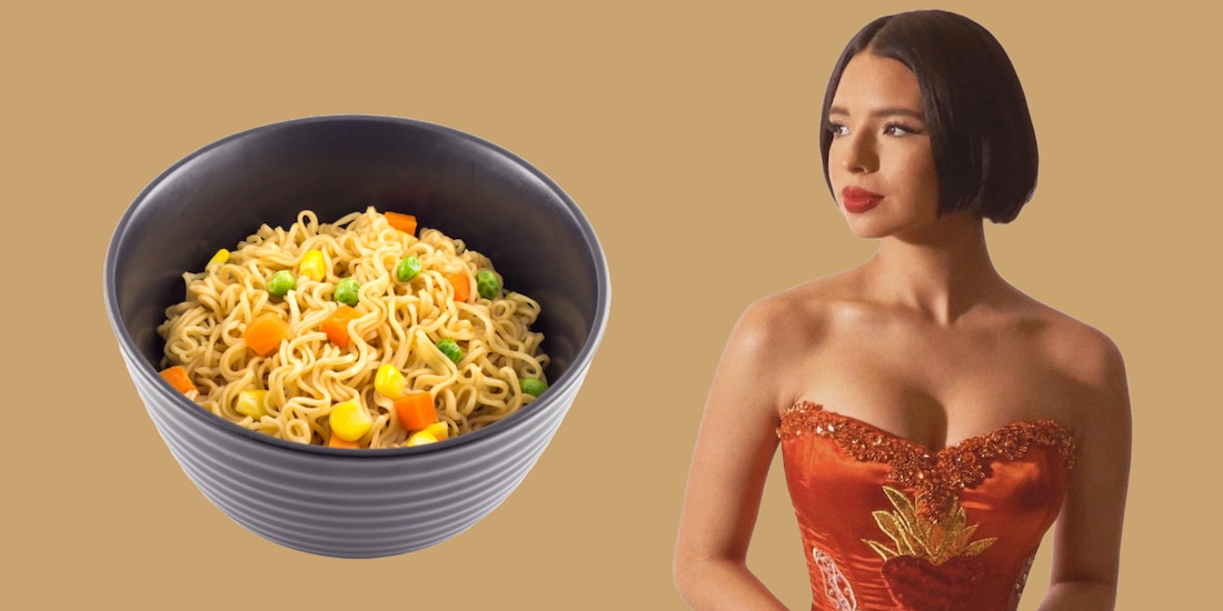 Ángela Aguilar sorprendió al público al señalar que come sopa instantánea para mantenerse delgada.