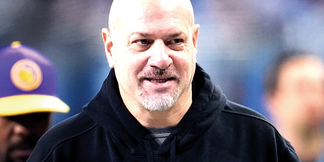 Mike Pettine, el miércoles pasado,
en un entrenamiento con Dallas.