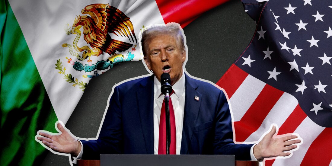 Desde su primer mandato hasta su tiempo como candidato republicano a ser presidente electo, Trump ha lanzado diversas amenazas hacía México.