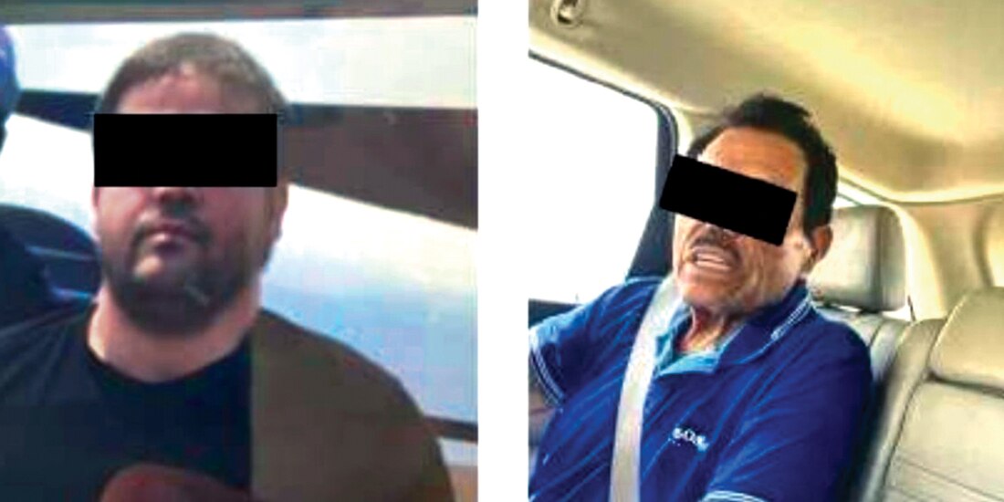 Joaquín Guzmán López e Ismael El Mayo Zambada, en imagen de archivo.