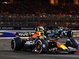 Checo Pérez durante el Gran Premio de Singapur de F1