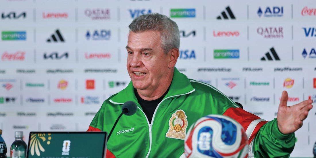 Javier Aguirre en conferencia de prensa previa al duelo entre México y Ecuador en el Mundial 2026.