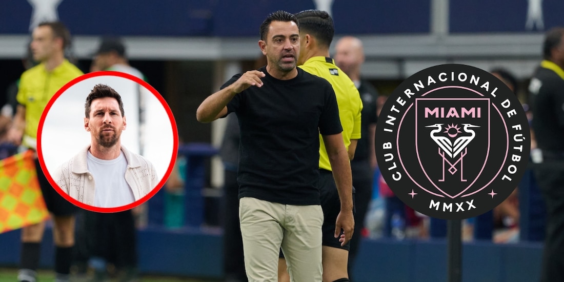 Xavi está en las opciones para dirigir al Inter Miami de Lionel Messi