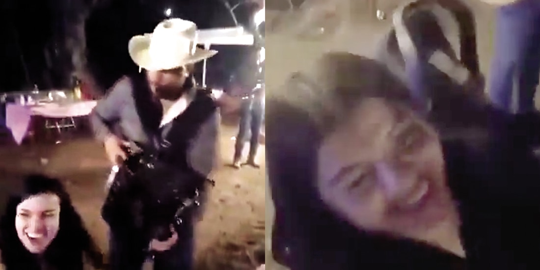 (Izq.) Una de las tres acompañantes de la hoy alcaldesa │ (Der. Lorena Marisol Rodríguez, hace un año regidora