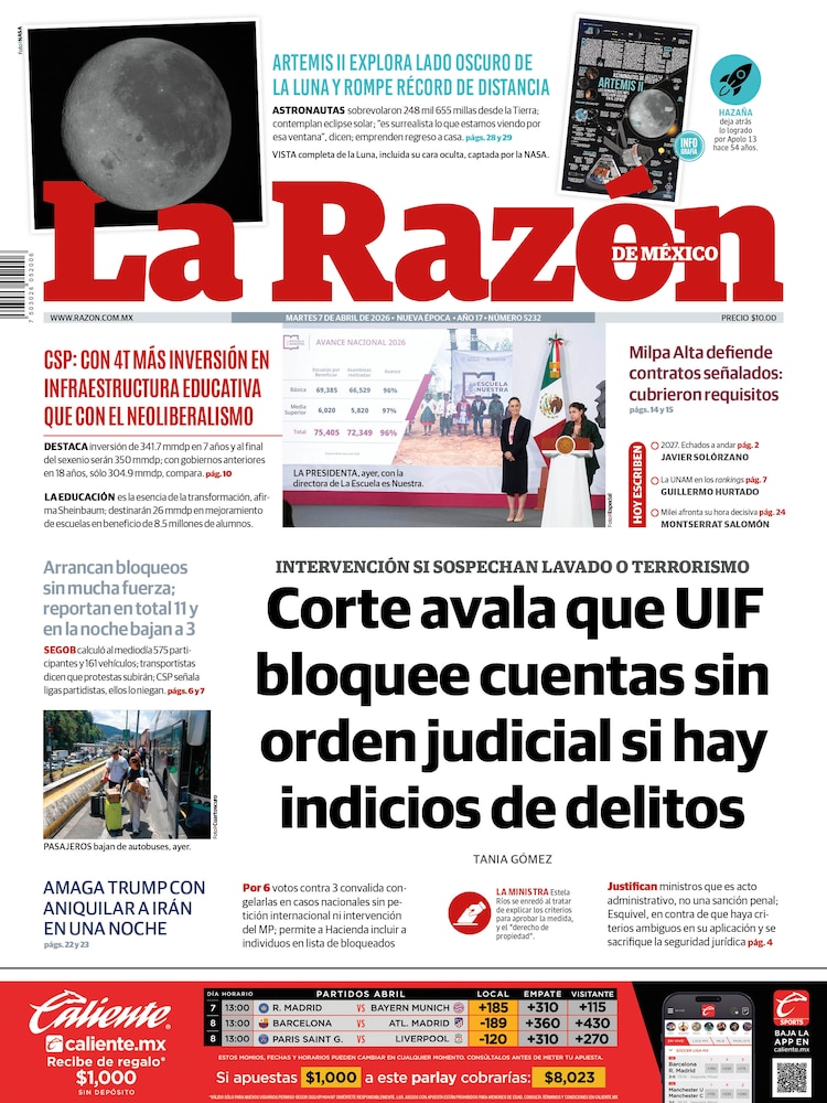 La Razón 07 Abril 2026
