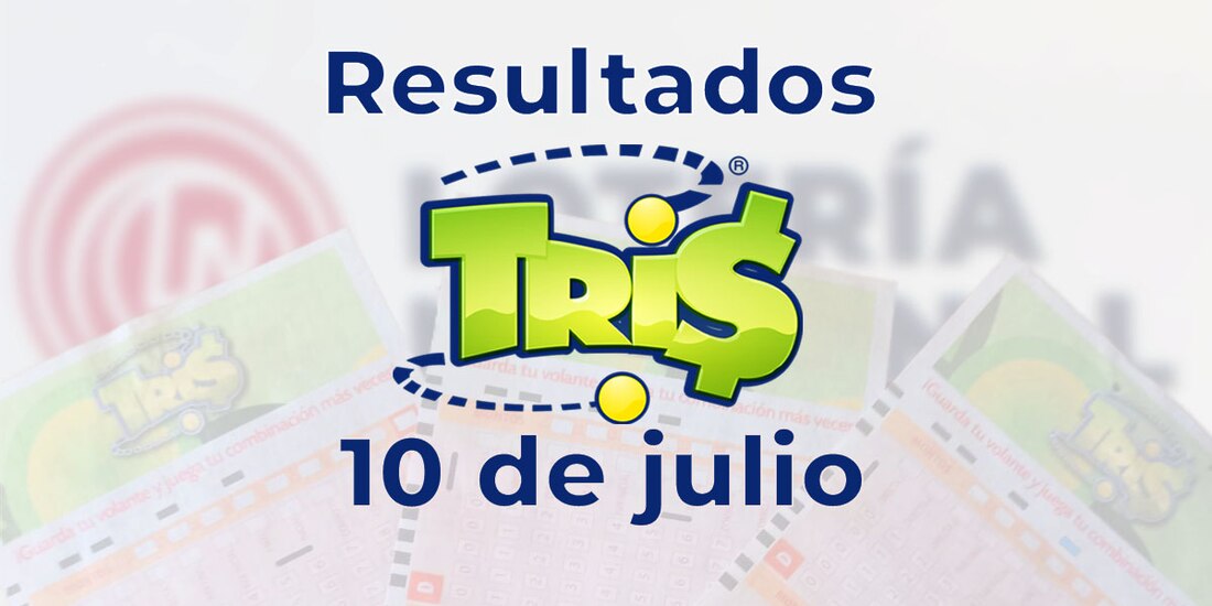 Resultados del Tris de hoy 10 de julio del 2025.