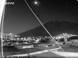 Usuarios reportan avistamiento de meteorito
