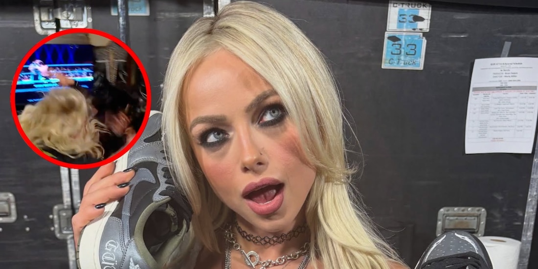 Liv Morgan mostró en redes sociales el chichón que le provocó Stephanie Vaquer.