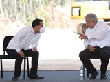 Mauricio Vila Dosal, gobernador de Yucatán, y el presidente Andrés Manuel López Obrador.