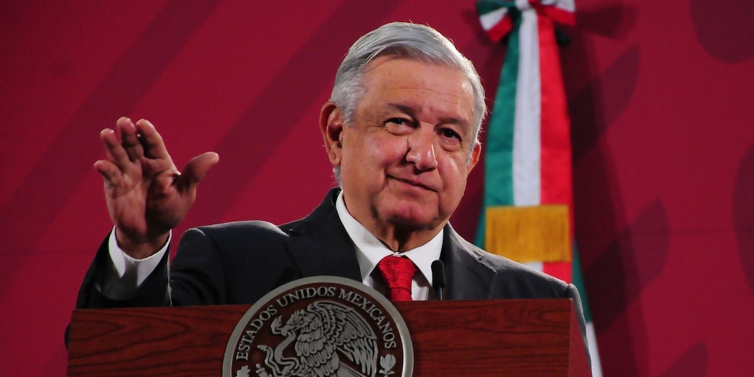 Andrés Manuel López Obrador, presidente de México.