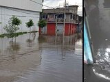 Inundaciones en Chalco: lodo fétido y calles convertidas en ríos, así la difícil situación.
