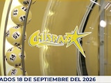 Resultados del Chispazo de hoy 18 de septiembre del 2026.
