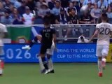 El momento exacto en el que Alan Pulido se lesiona en el juego entre Sporting Kansas City y LAFC.