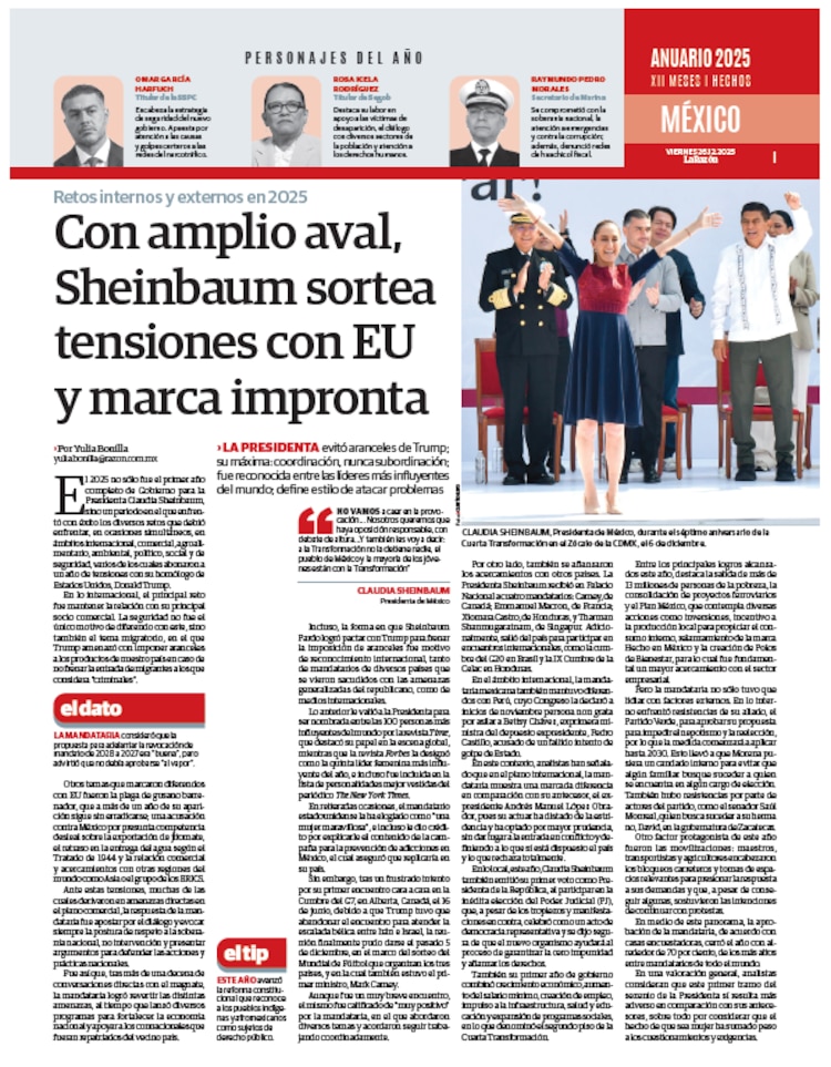 Anuario 2025. XII meses │ Hechos