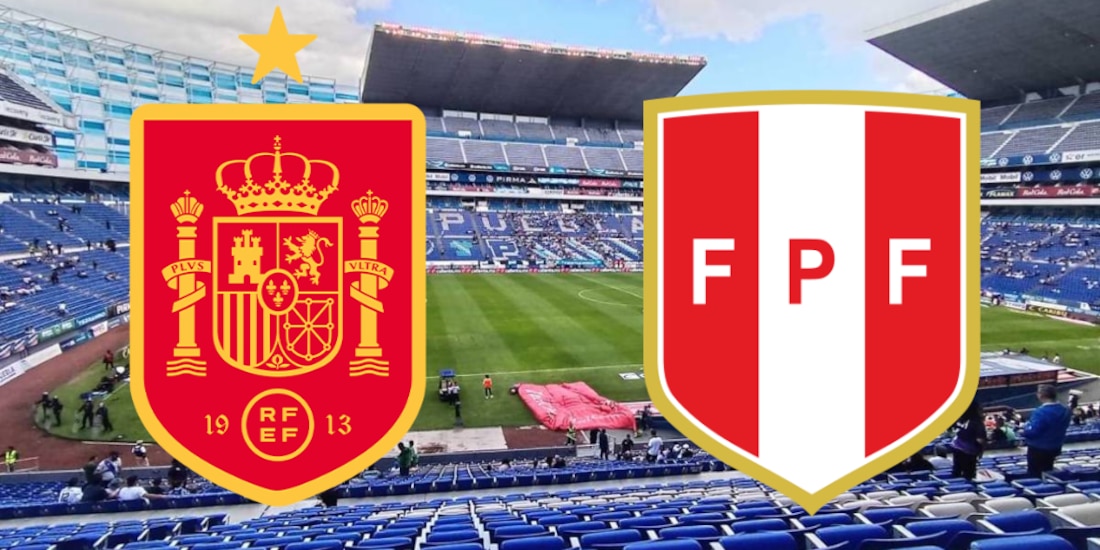 España se enfrenta a Perú en Puebla.