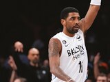 Kyrie Irving, durante un partido con los Brooklyn Nets en la NBA.