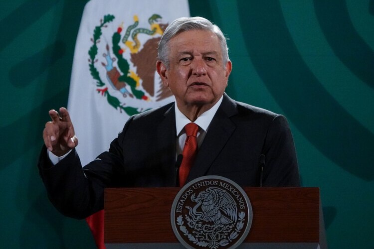Andrés Manuel López Obrador (AMLO), presidente de México, el 10 de junio de 2021.
