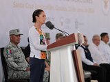 La Guardia Nacional será integrada a la SEDENA, anuncia Claudia Sheinbaum en evento conjunto con AMLO.