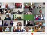 Videoconferencia con gobernadores y autoridades federales.