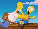 Homero ya no ahorcará más a Bart durante la serie.