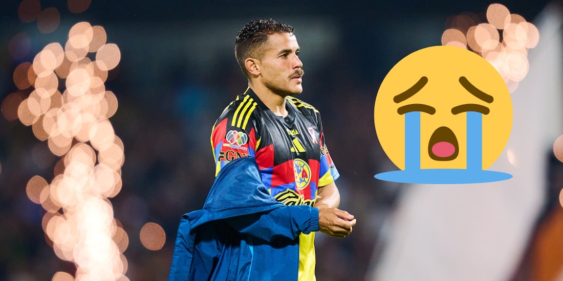 Jonathan dos Santos no contuvo las lágrimas tras la eliminación de América ante Pumas.