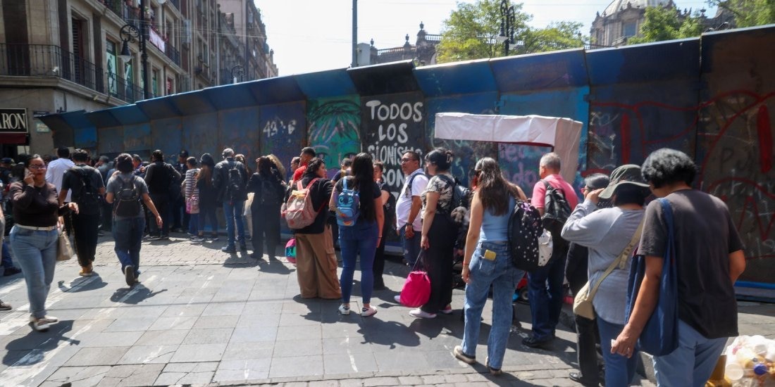 SSC investiga actuación policial en protesta de la CNTE en CDMX.