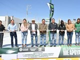 Ricardo Gallardo inaugura obra y entrega apoyo alimentario en charcas.