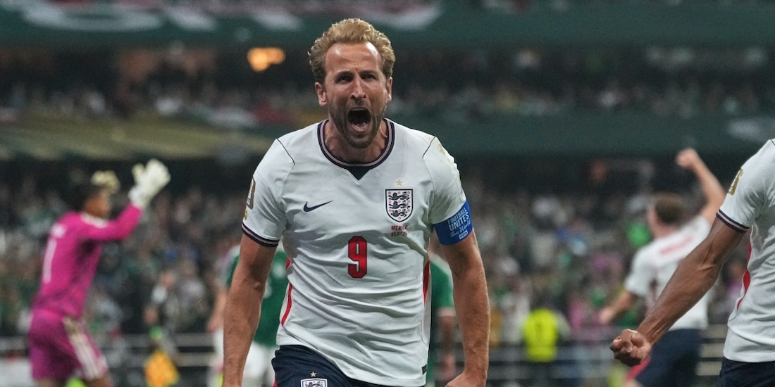 Harry Kane anotó un gol en el triunfo de Inglaterra ante México en los octavos de final del Mundial 2026.