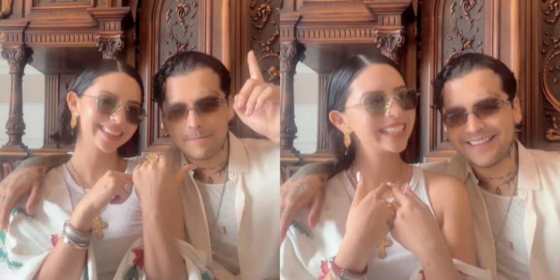 Ángela Aguilar y Christian Nodal