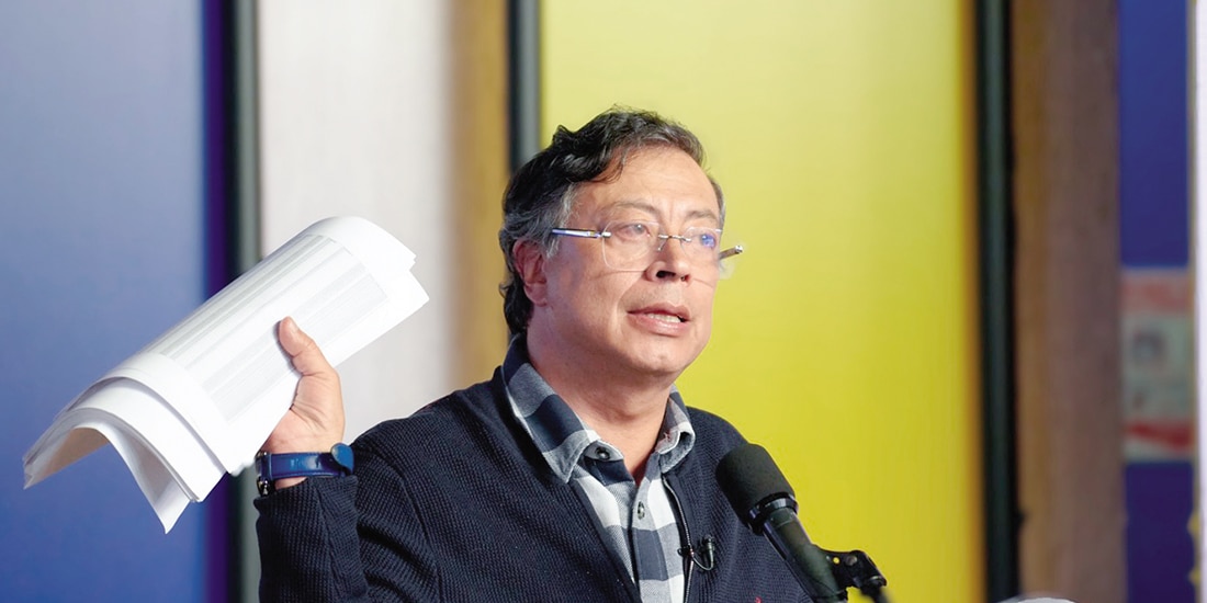 El presidente de Colombia, Gustavo Petro, en foto de archivo