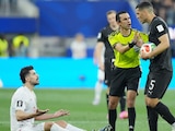 César Arturo Ramos en acción en la Copa del Mundo 2026 en el Irán vs Nueva Zelanda