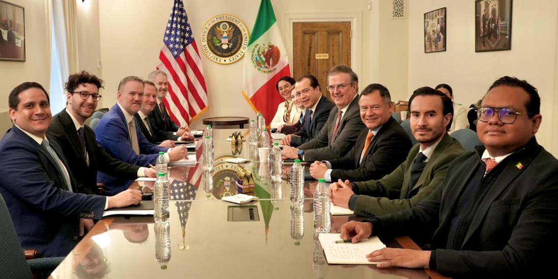 Conversaciones con el Embajador Jamieson Greer, titular de USTR y su equipo, para iniciar discusiones respecto a la revisión del TMEC