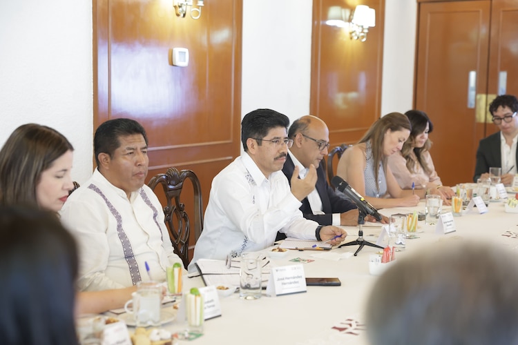 El ministro presidente de la SCJN, Hugo Aguilar Ortiz.