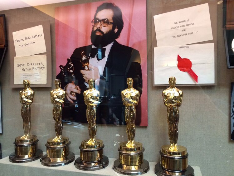 Un retrato del cineasta Francis Ford Coppola.