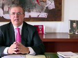 "México rechaza el uso de la fuerza y condena enérgicamente la invasión Rusa a Ucrania", señaló Marcelo Ebrard