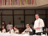 El gobernador de Chiapas, Rutilio Escandón Cadenas.