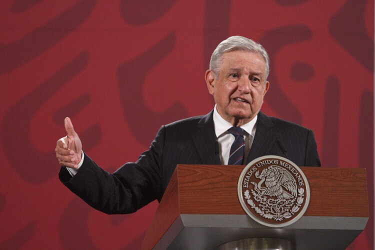 El presidente de México, Andrés Manuel López Obrador, el 16 de octubre de 2020.