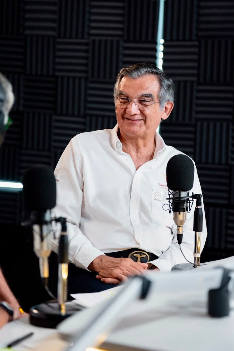 El gobernador de Tamaulipas, Américo Villarreal Anaya.