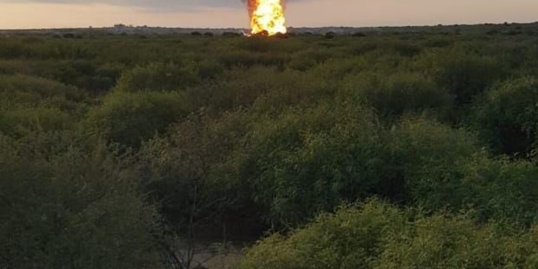 El incidente se registró la mañana de este lunes.