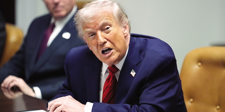 El presidente de Estados Unidos, Donald Trump.