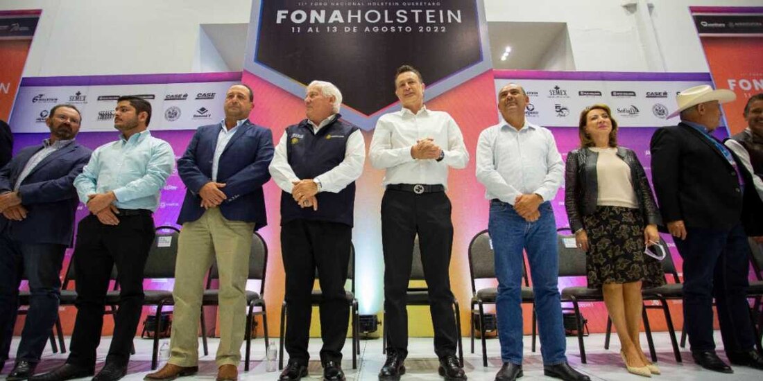 Inaugura Mauricio Kuri Foro Nacional Holstein 2022