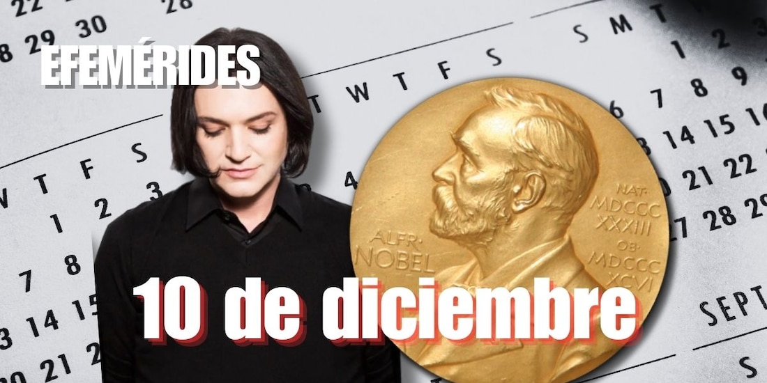Estas son las efemérides de hoy, 10 de diciembre.