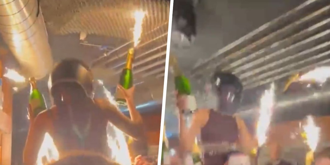 Difunden VIDEO de bengala que provocó incendio en bar 'Le Constellation' en Crans-Montana, Suiza.