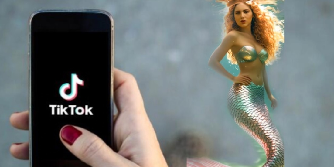 El nuevo efecto de sirena de TikTok