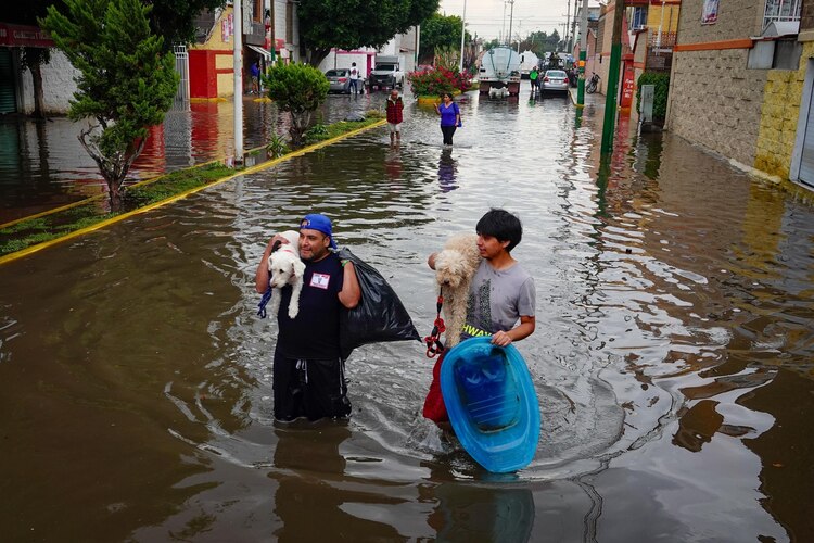 Fuertes lluvias pueden provocar inundaciones.
