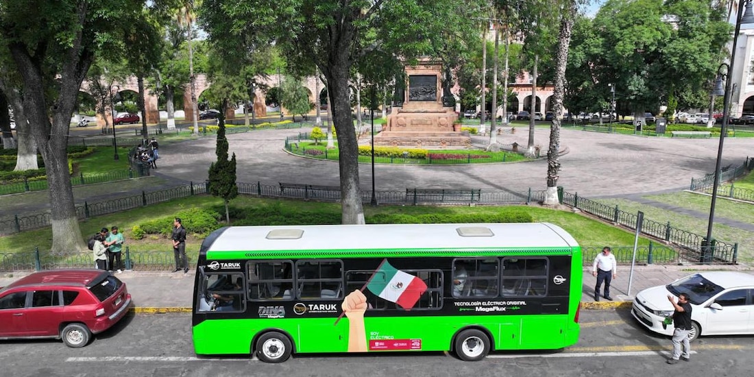 Unidad de transporte público.