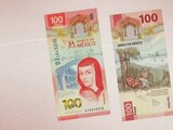Billete de 100 pesos de Sor Juana Inés de la Cruz