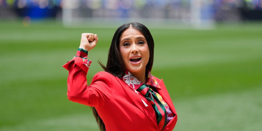 Salma Hayek da la bienvenida al Mundial 2026