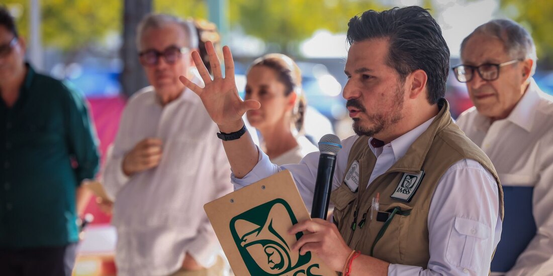 El director general del Instituto Mexicano del Seguro Social, Zoé Robledo.